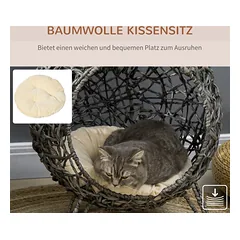 Kačių guolis Ø52 × H58 cm — 5 nuotrauka