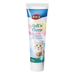 TRIXIE Malt'n'Cheese Anti hairball pasta virškinimui, 100 g (pak.6)