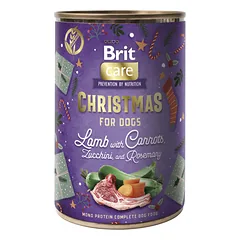Brit Care konservuotas pašaras šunims Christmas Lamb 400 g