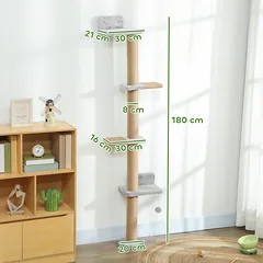 Draskyklė katėms 180 cm — 3 nuotrauka