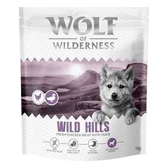 Wolf of Wilderness Junior "Wild Hills" su antiena – begrūdis sausas maistas šunims, < 1,4 kg — 2 nuotrauka