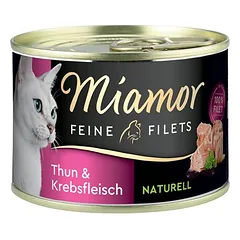 Miamor Feine Filets Naturelle, drėgnas maistas katėms 12 x 156 g — 4 nuotrauka