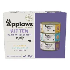 Applaws Kitten drėgnas maistas kačiukams, ekonominė pakuotė 24 x 70 g — 2 nuotrauka