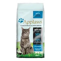 Applaws Cat Adult su vandenyno žuvimi ir lašiša, sausas maistas katėms 1,8 kg — 2 nuotrauka