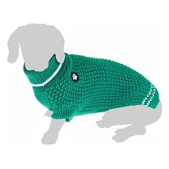 TIAKI Hundepullover Reflective Knit, grün