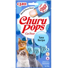 INABA Churu Pops Tuna 4x15g su tunu katėms