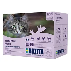 Bozita kąsneliai padaže, maišeliai 12 x 85 g, drėgnas maistas katėms — 2 nuotrauka