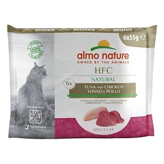 Almo Nature HFC Natural Pouch 6 x 55 g drėgnas maistas katėms — 2 nuotrauka