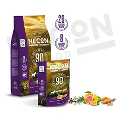 Necon Natural Wellness Puppy Mini sausas pašaras mažų veislių šuniukams su kalakutiena ir ryžiais 2kg — 2 nuotrauka