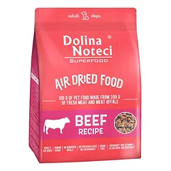 DOLINA NOTECI Superfood Beef patiekalas - džiovintas maistas šunims 5kg
