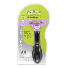 FURminator deShedding S šukos ilgaplaukėms katėms
