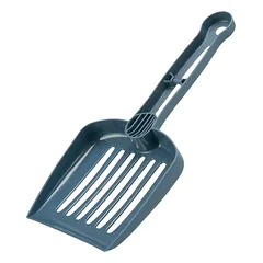 Trixie Vico Easy Clean uždarojo tipo kačių tualetas su anglies filtru, pilka/balta, 40x40x56 cm — 3 nuotrauka