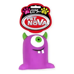 PET NOVA DOG LIFE STYLE Monster 10cm violetinis