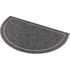 Trixie Cat Litter Tray Mat pusapvalis kačių tualeto kilimėlis iš PVC, antracito spalvos, 59×35 cm — 3 nuotrauka