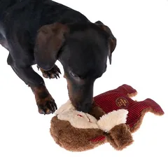 TIAKI Winkie Monkey žaislas šunims, L 20 x B 25 x H 7 cm — 4 nuotrauka