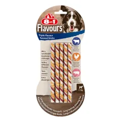 8in1 Flavours trigubo skonio lazdelės šunims