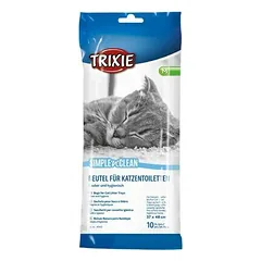 Trixie TRX23 for Cat Litter Trays 37x48  cm, 10pcs Liners for Litter trays