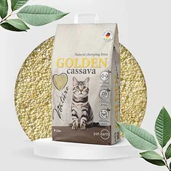 Golden Nature Cassava kačių kraikas, 9 l — 2 nuotrauka