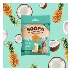 SOOPA Paw-Na Colada skanėstai šunims Dog Treats, 50g — 3 nuotrauka