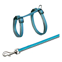 TRIXIE Freshline Spot Kačių petnešos su pavadėliu, 27-45 cm-10 mm, 1.20 m (pak.4) — 3 nuotrauka