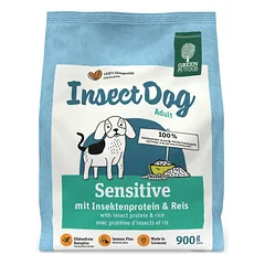 Green Petfood InsectDog Sensitive sausas maistas jautriems šunims, 900 g