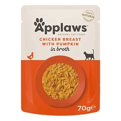 APPLAWS konservai katėms su vištiena ir moliūgais 70 g