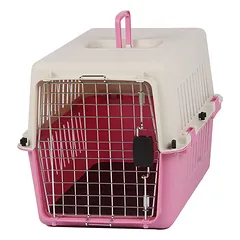 Kaning Gyvūnų augintinių transportavimo boksas, 67x51x47 cm, oranžinės — 4 nuotrauka
