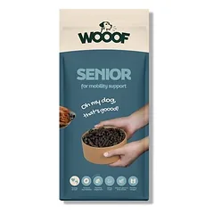 WOOOF Senior - Kaltgepresstes Trockenfutter - Pute, Fisch