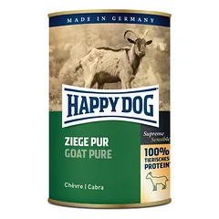 HAPPY DOG Ziege Pur konservai su ožiena 400 g