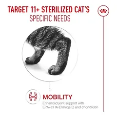 Royal Canin FHN C Ageing Steril 11+ sausas katėms 2kg. — 2 nuotrauka