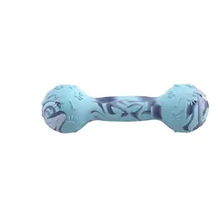 Žaislas šunims hantelis su vanilės kvapu, 14 cm — 3 nuotrauka