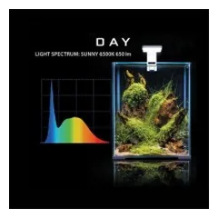 Aquael Shrimp Set Smart Day&Night 30 Black akvariumas su įranga krevetėms 30 l — 5 nuotrauka