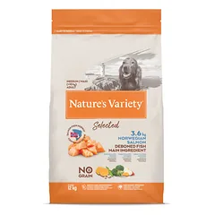 Natures Variety Selected Medium/Maxi su lašiša