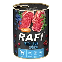 Rafi Adult drėgnas maistas šunims 24 x 400 g — 4 nuotrauka