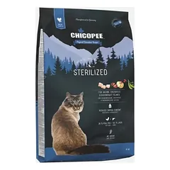 Chicopee HNL Holistic Nature Line sausas maistas sterilizuotoms katėms, 8 kg