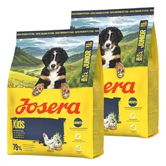 JOSERA Junior Kids 2x900g skirta jauniems vidutinio ir didelio dydžio veislių šunims
