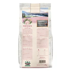 WILDES LAND Adult Beef&Duck sausas begrūdis pašaras suaugusioms katėms su jautiena ir antiena, 1,2 kg — 2 nuotrauka