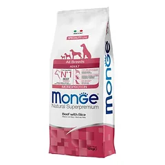 Monge Monoprotein Rind mit Reis für Hunde