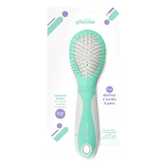 Record Hairmony dvipusinis šepetys šunims, katėms, triušiams ir graužikams, S, 6×20 cm — 2 nuotrauka