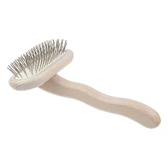 Chris Christensen T - Brush - aukštos kokybės šepetys, šepetys šunims su metaliniais dantukais, minkštas, 16mm — 2 nuotrauka
