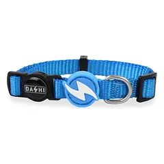 Dashi Solid Cat Collar - nailoninis katės antkaklis, ryškios spalvos, Zielony — 4 nuotrauka