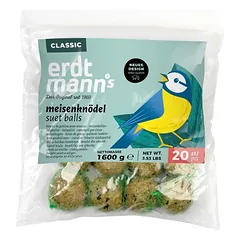 Erdtmanns 20 Meisenknödel im Polybeutel 1,6 kg