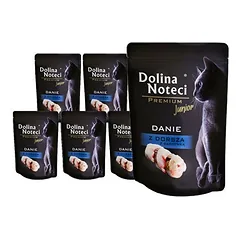 DOLINA NOTECI Premium Junior Danie z dorsza i sardynek dla kociąt 10x85 g