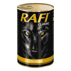 Rafi Dog drėgnas maistas šunims, ekonominė pakuotė 12 x 1240 g, > 500 g — 3 nuotrauka