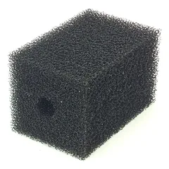 Kempinė juoda stačiakampė, 5x15 cm