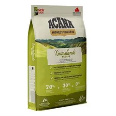 ACANA Grasslands Dog sausas pašaras šunims, 6 kg parduotuvėje petreon.lt