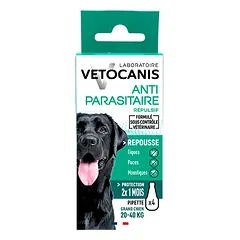 Vetocanis atbaidīšanas uzlāšinis šķīdums suņiem (virs 20kg), N3