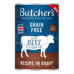 Butcher's Original begrūdis drėgnas maistas šunims, ekonominė pakuotė 48 x 400 g — 2 nuotrauka