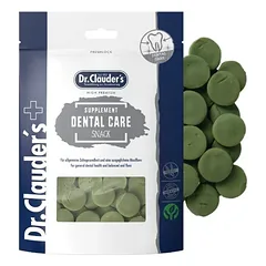 Dr.Clauder's Supplement Snack Dental Care maisto papildas dantų sveikatai šunims ir katėms 150g