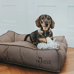 HUNTER LANCASTER guolis šunims, dygsniuotas, 80x60 cm — 4 nuotrauka